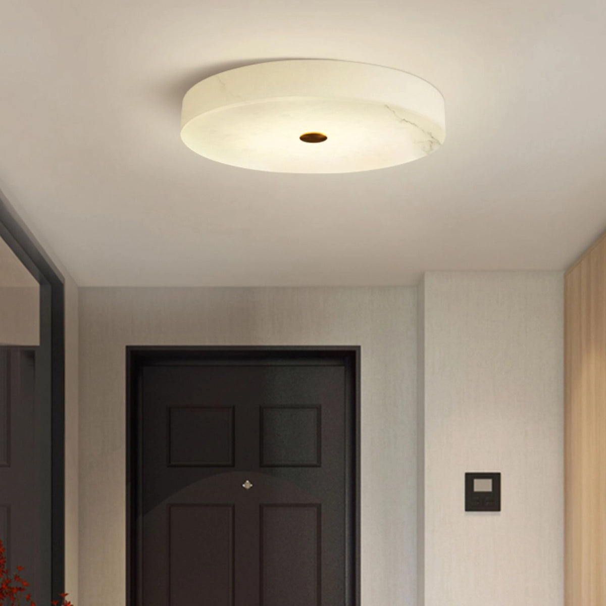 Alabaster Flush Mount Ceiling Light
