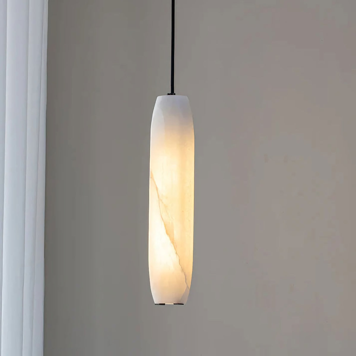 Marble Flute Pendant Light