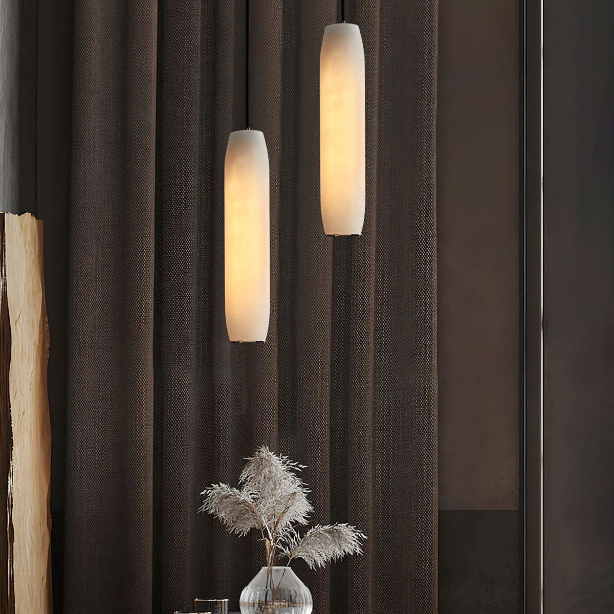 Marble Flute Pendant Light