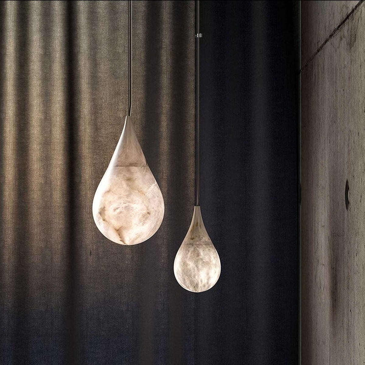 Marble Raindrop Pendant Lamp