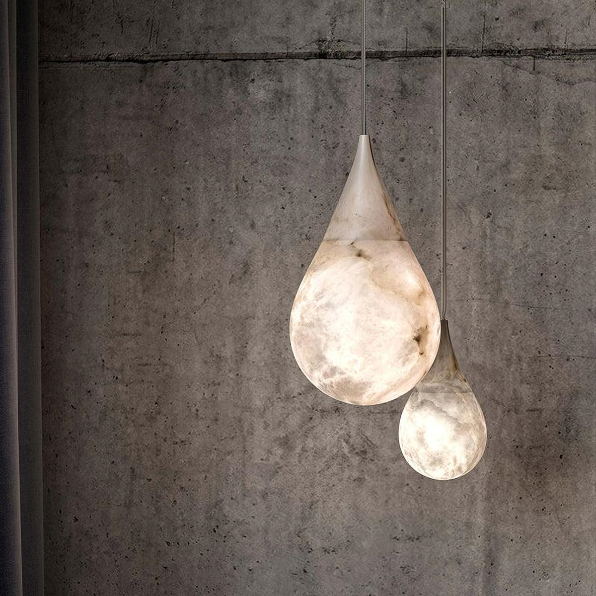 Marble Raindrop Pendant Lamp