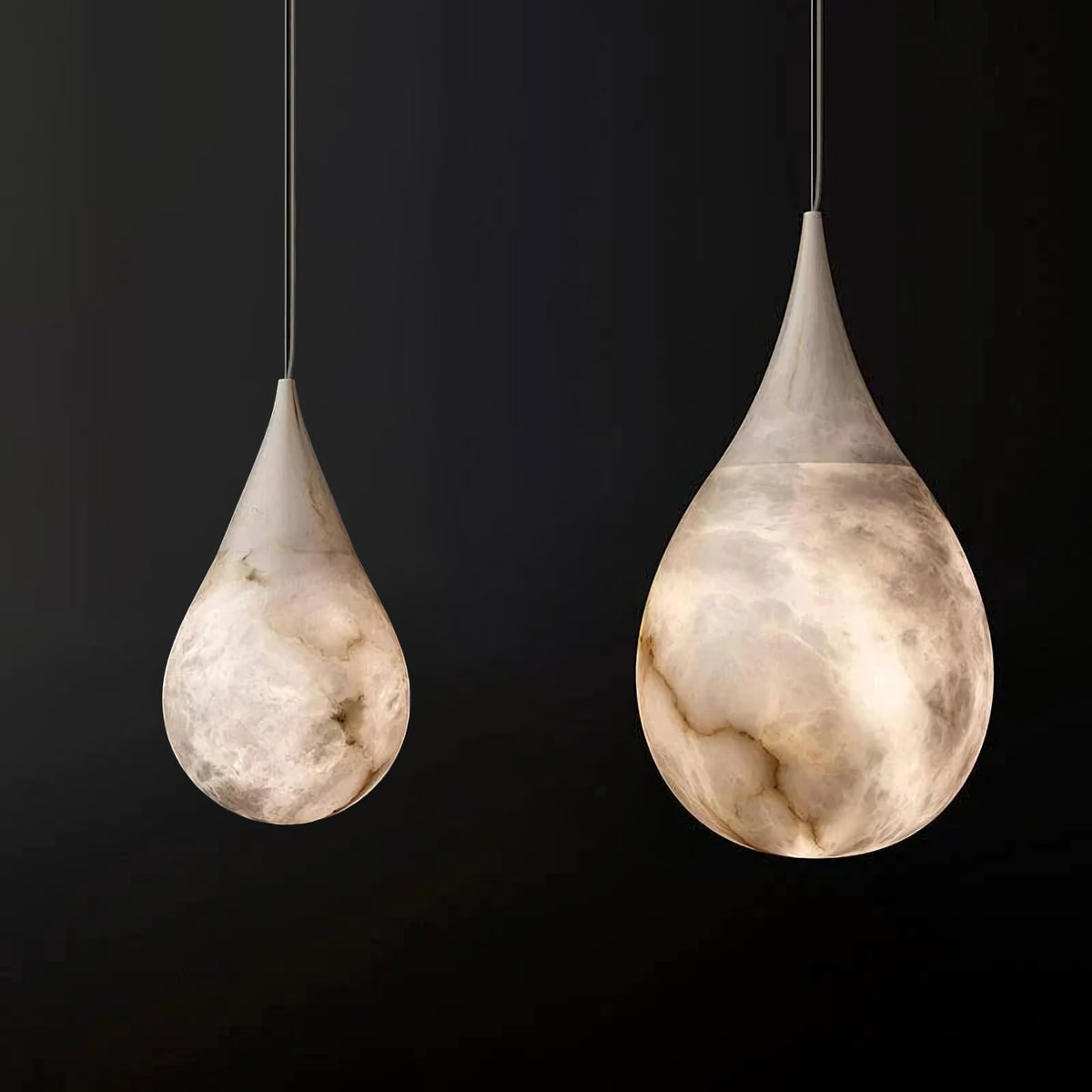 Marble Raindrop Pendant Lamp