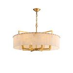 Alabaster Round Chandelier