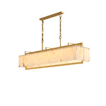 Alabaster Round Chandelier