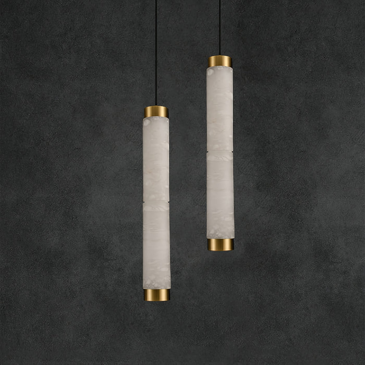 Marble Strip Pendant Lights