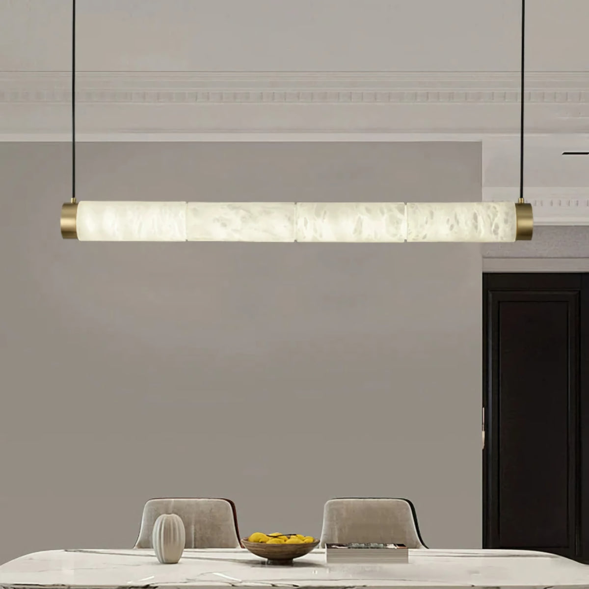 Marble Strip Pendant Lights