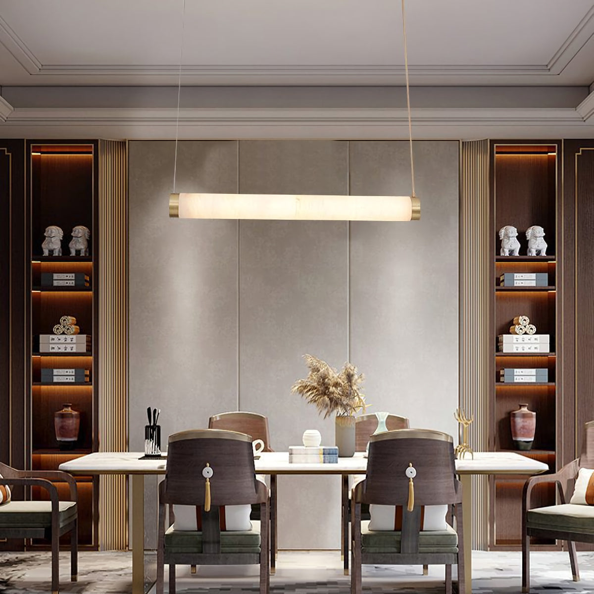 Marble Strip Pendant Lights