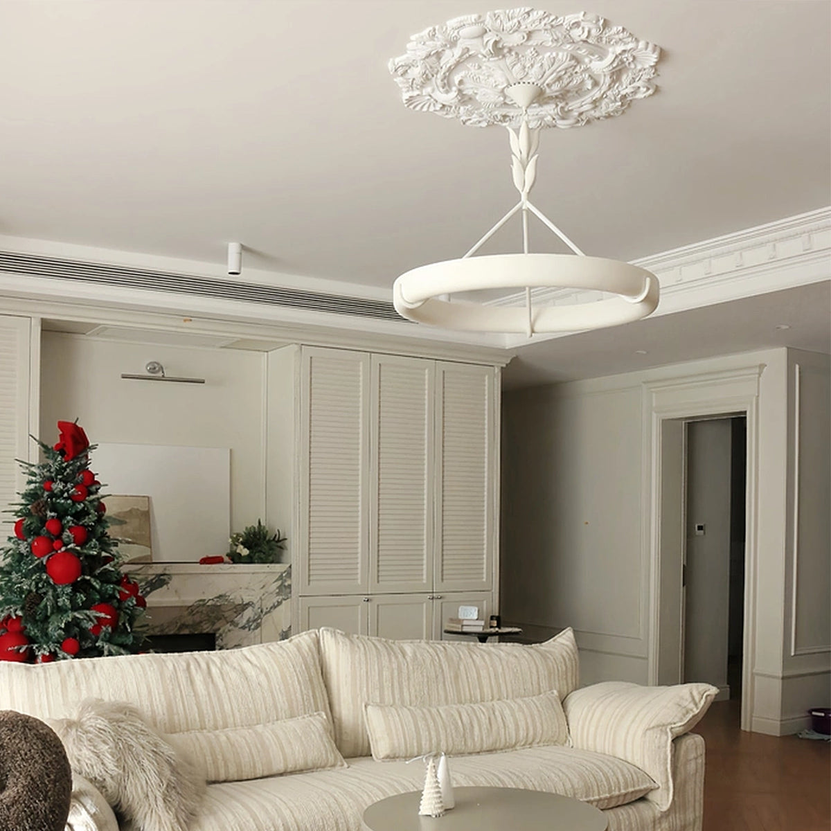 Marika Gypsum Chandelier