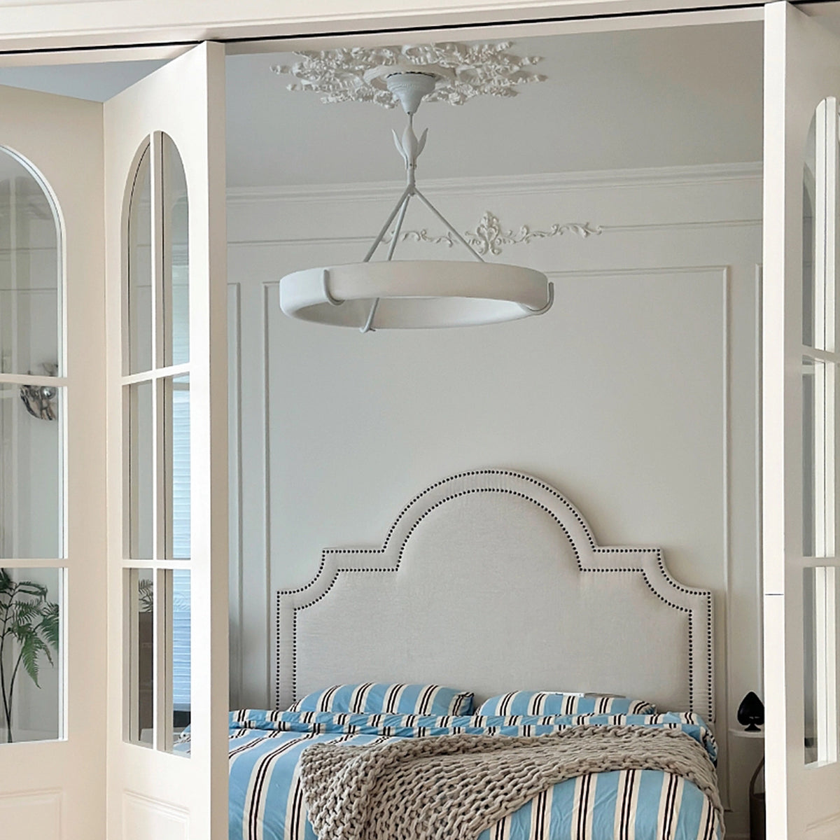 Marika Gypsum Chandelier