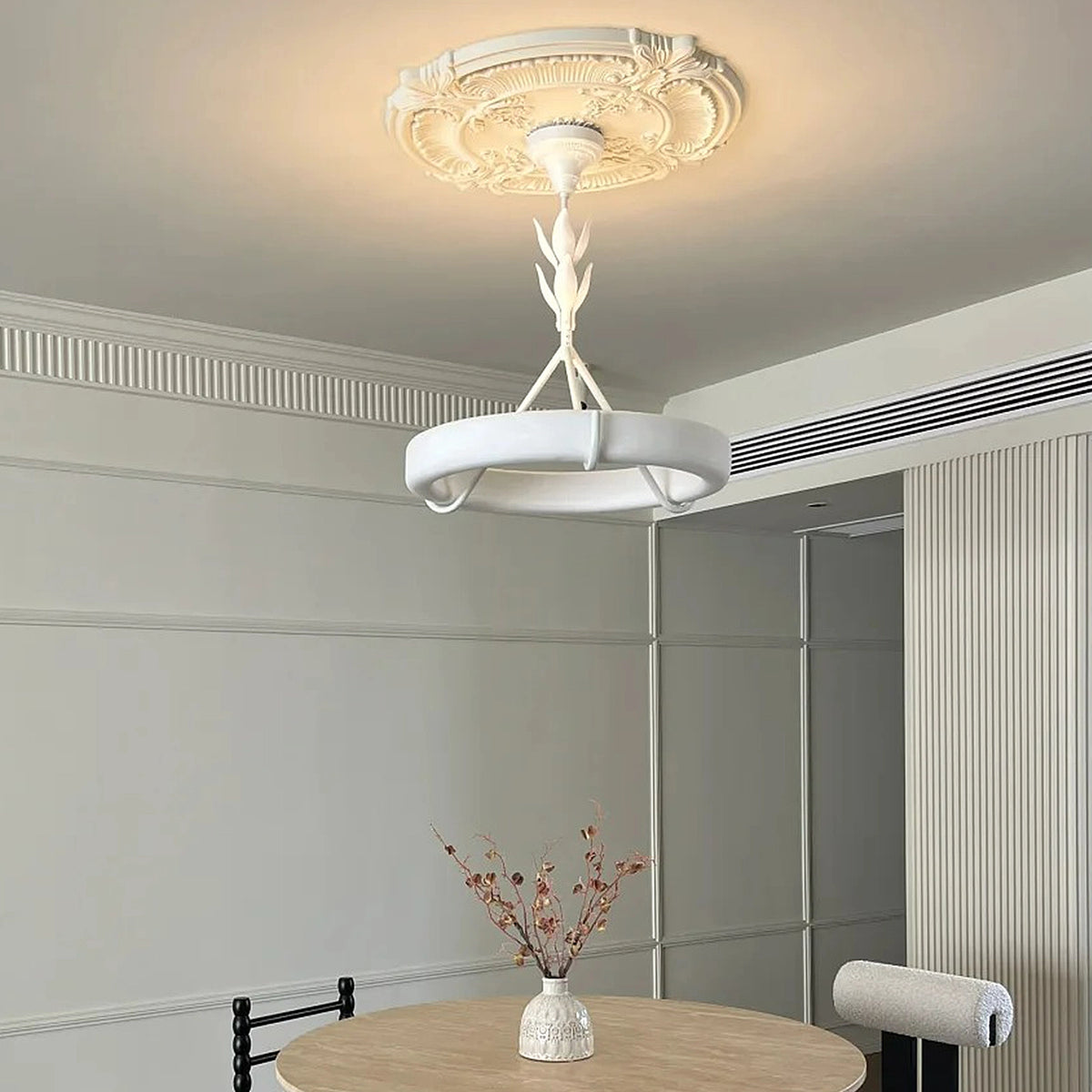Marika Gypsum Chandelier