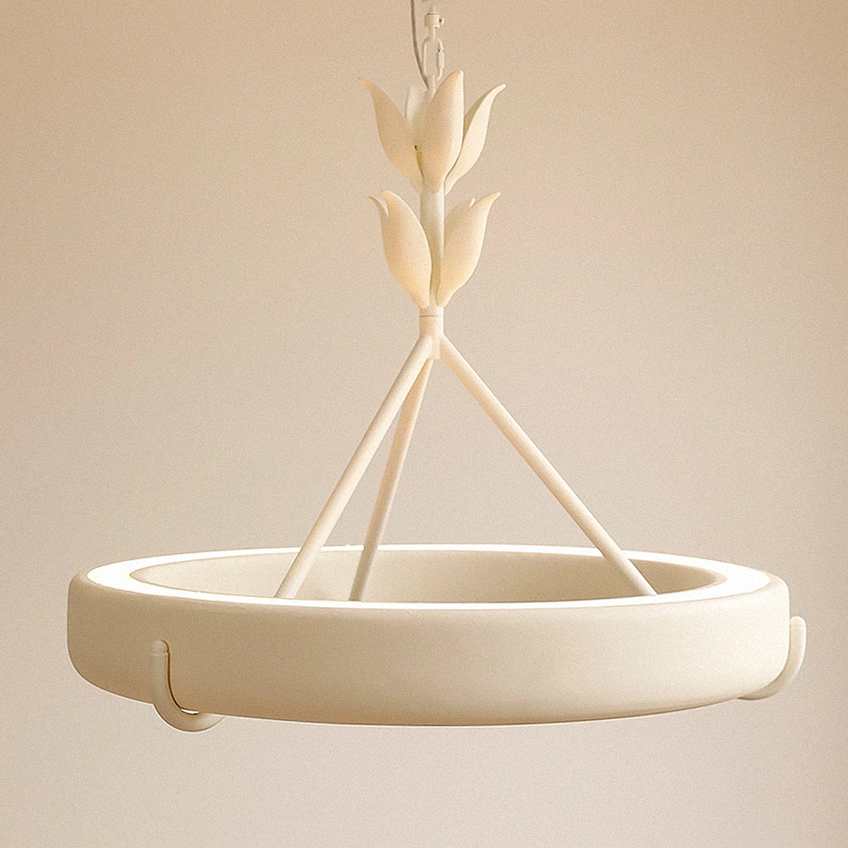 Marika Gypsum Chandelier