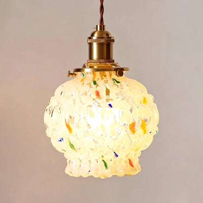 Textured Glass, Flecked with Color