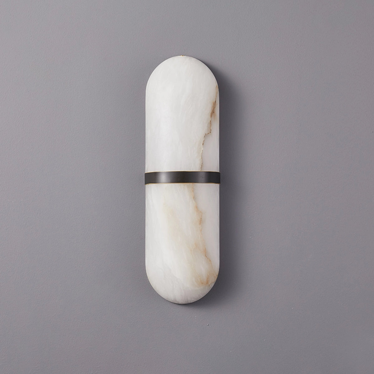 Marmo Alabaster Brass Wall Lamp