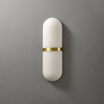 Marmo Alabaster Brass Wall Lamp