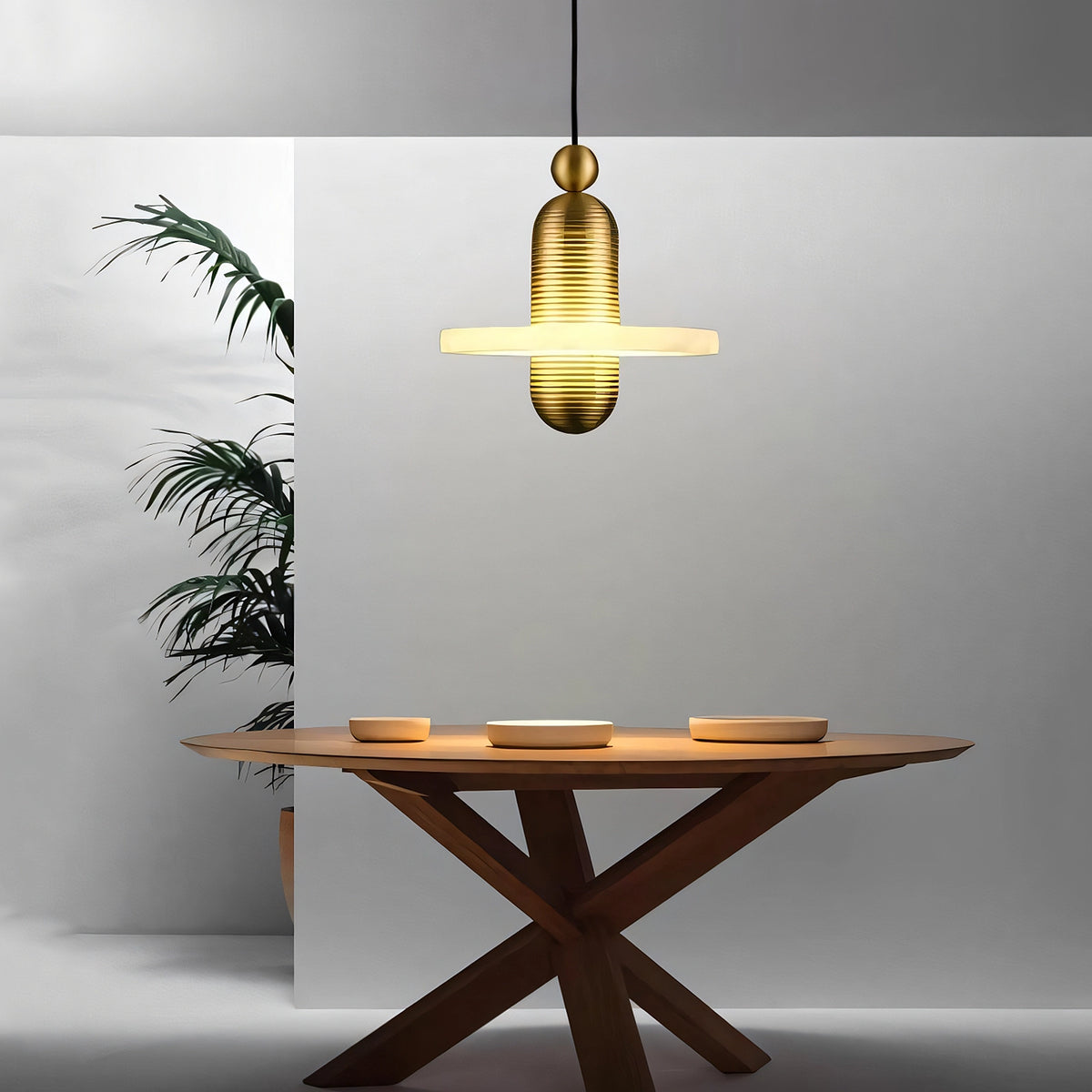 Median Mono Alabaster Pendant lamp