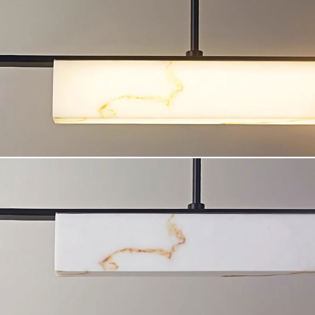 Medieval Style Straight Pendant Lamp