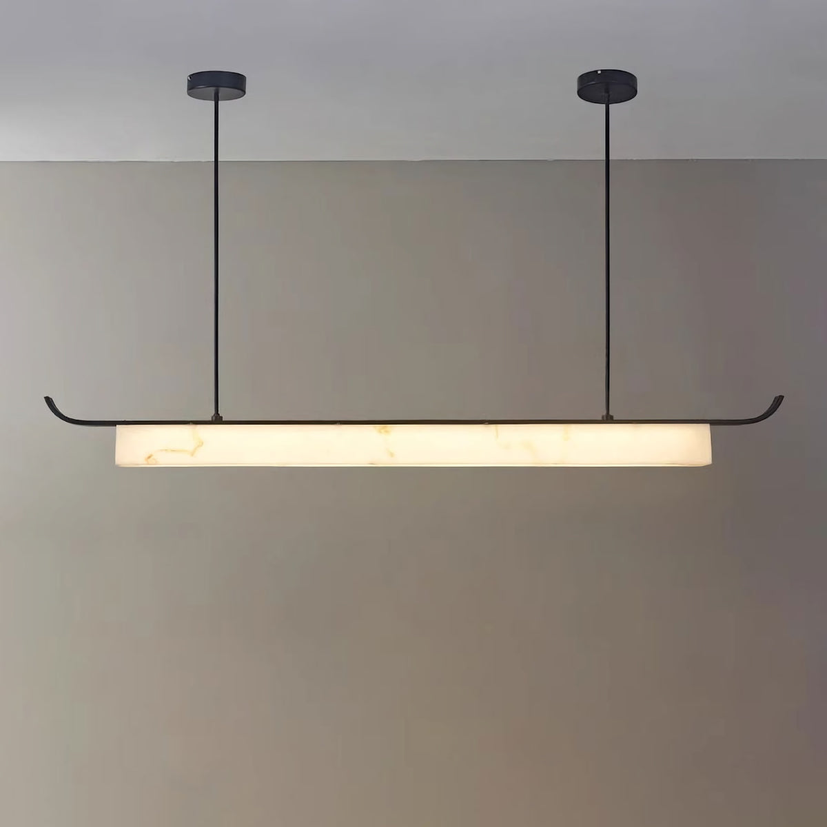 Medieval Style Straight Pendant Lamp