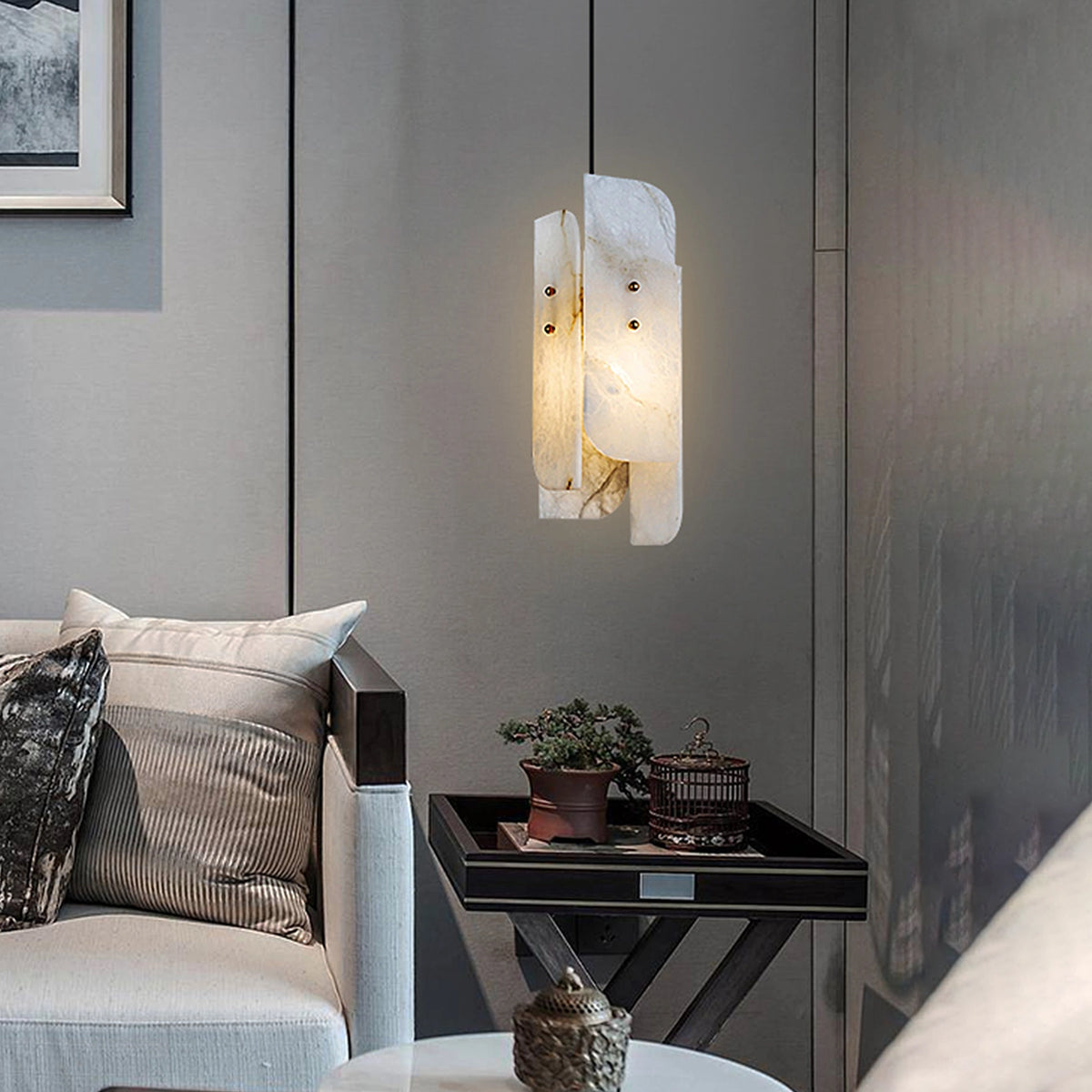 Mini Alabaster Pendant Lamp