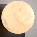 Modern Alabaster Ball Wall Lamp