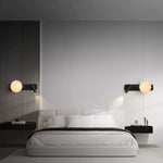 Modern Alabaster Ball Wall Lamp