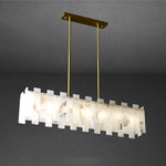 Modern AlabasterRegina Round Chandelier