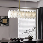 Modern AlabasterRegina Round Chandelier