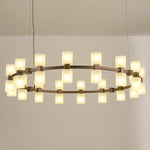 Modern GlassRound Chandelier