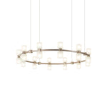 Modern GlassRound Chandelier