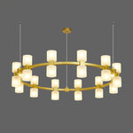 Modern GlassRound Chandelier