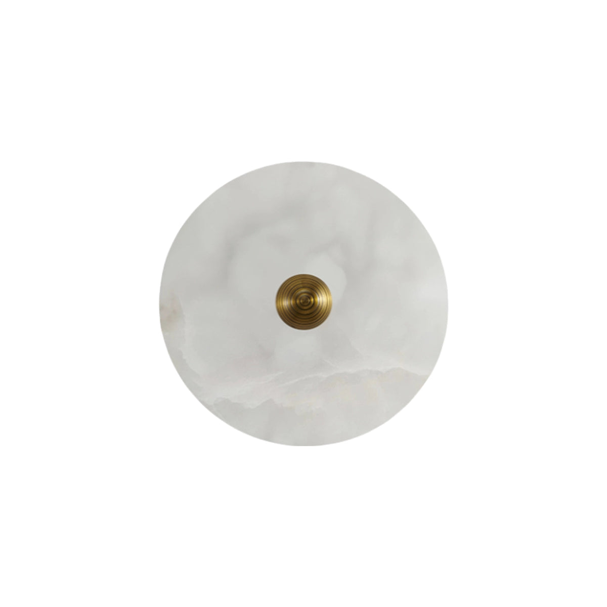 Modern Alabaster Round Wall Lamp