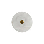 Modern Alabaster Round Wall Lamp