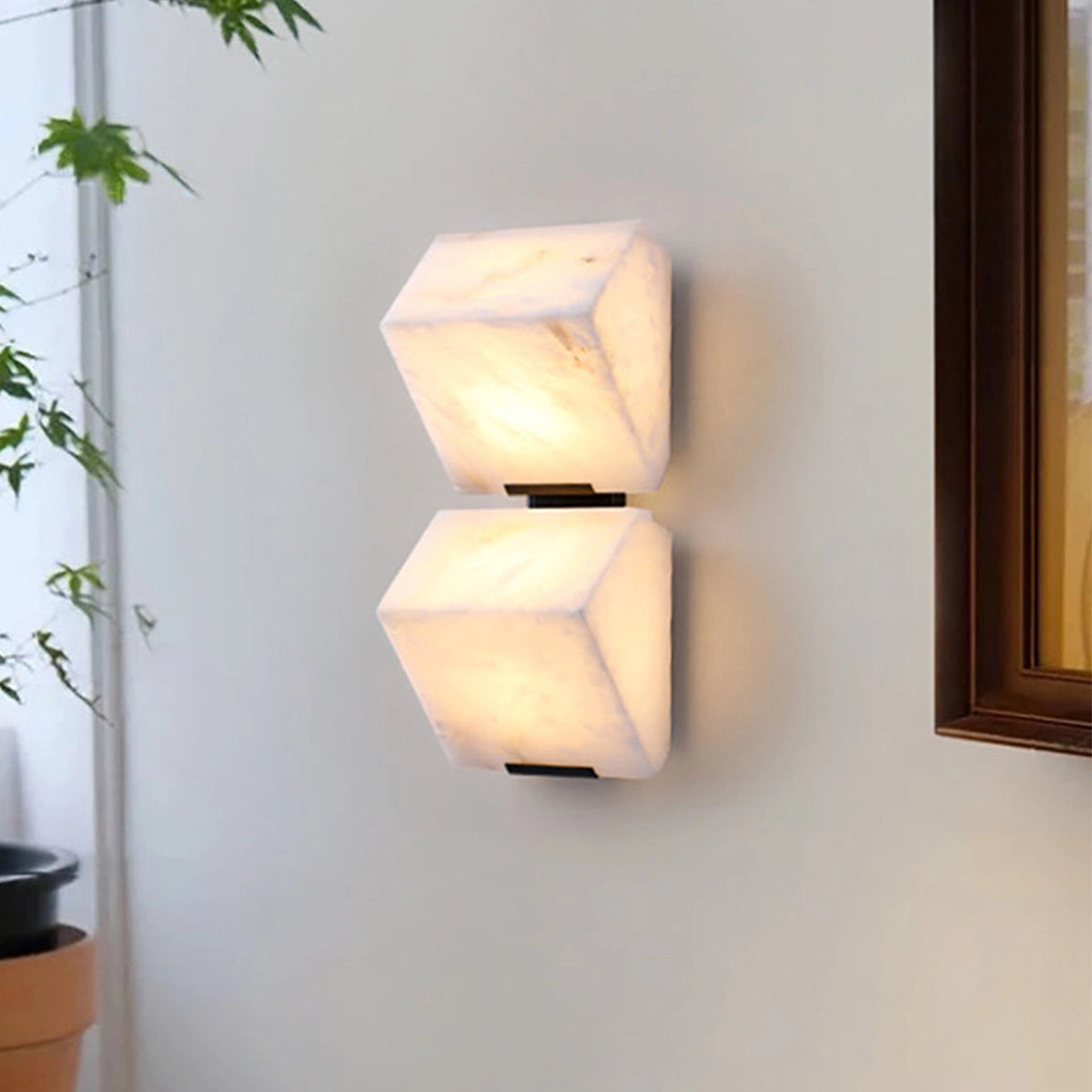 Modern Alabaster Staircase Wall Lamp