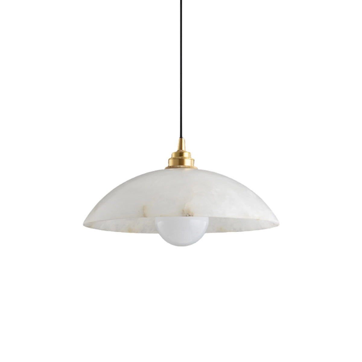 Modern Alabaster Umbrella Pendant Lamp