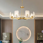 Modern Alabaster Upton Chandelier