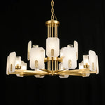 Modern Alabaster Upton Chandelier
