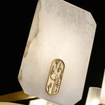 Modern Alabaster Upton Chandelier