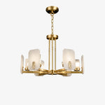 Modern Alabaster Upton Chandelier