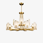 Modern Alabaster Upton Chandelier