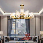 Modern Alabaster Upton Chandelier