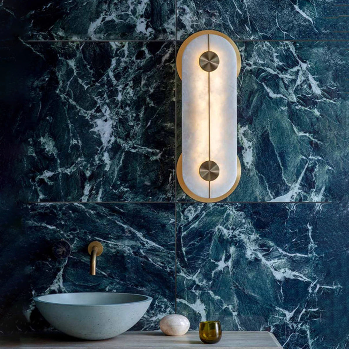 Modern Artistic Alabaster Wall Lamp
