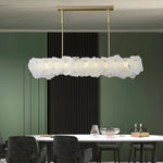 Modern Burton Alabaster Chandelier