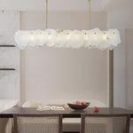 Modern Burton Alabaster Chandelier