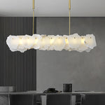 Modern Burton Alabaster Chandelier