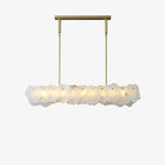 Modern Burton Alabaster Chandelier