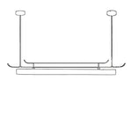 Modern Chinese LinearPendant Lamp