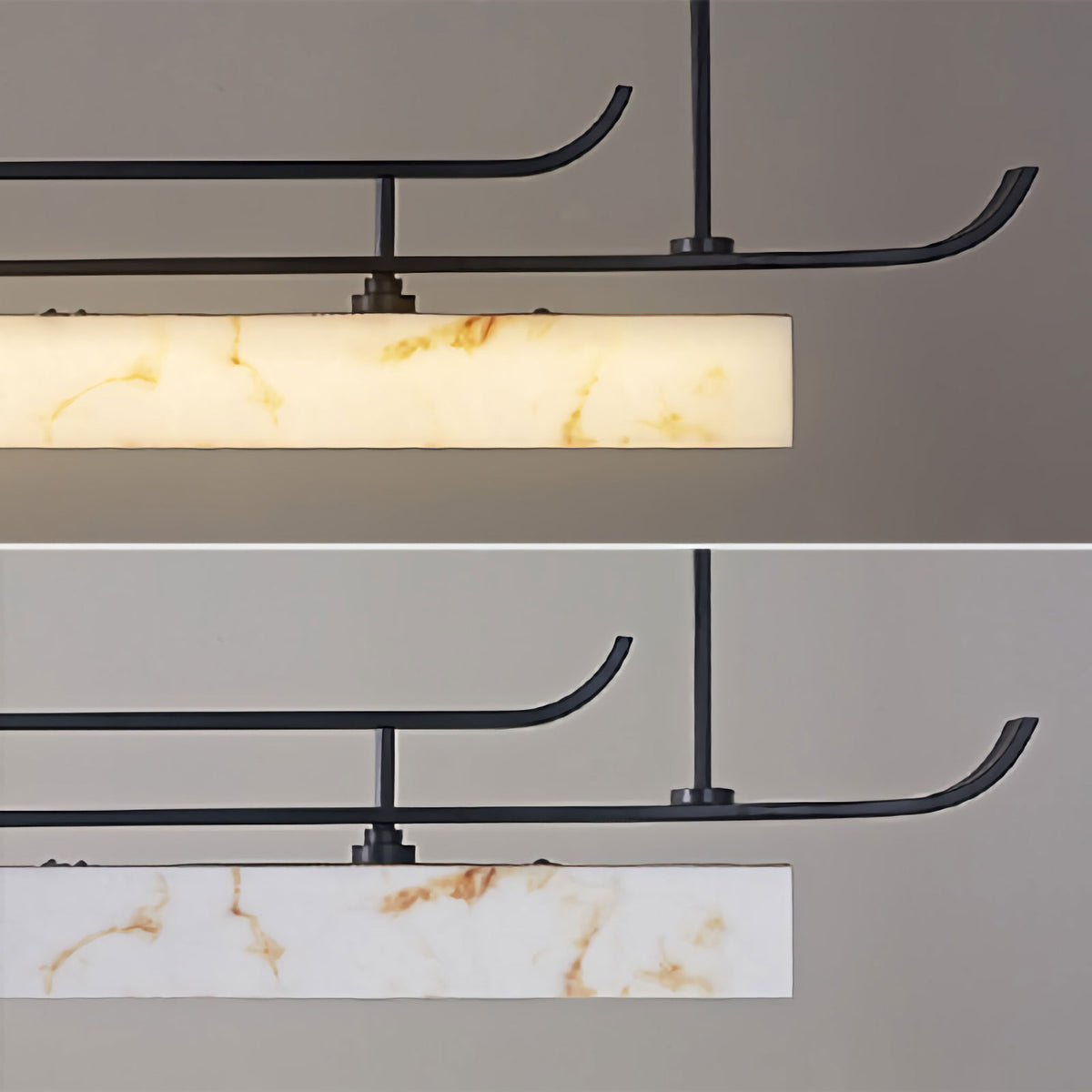 Modern Chinese LinearPendant Lamp