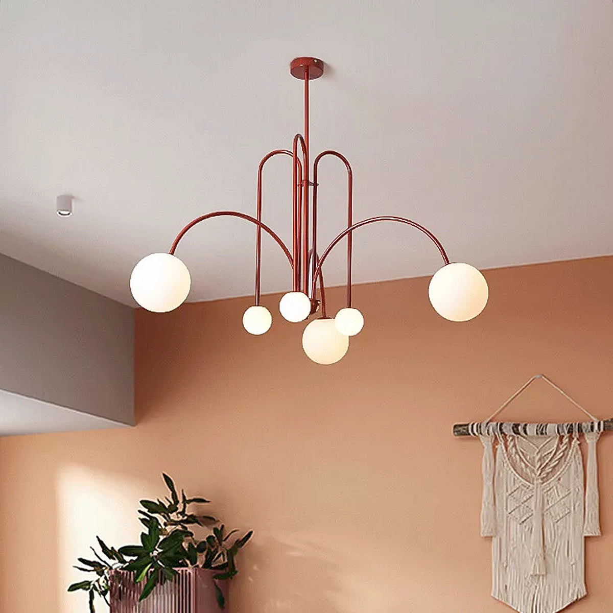 Modern Comet Chandelier