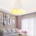 Modern Creative Alabaster Ball Chandelier