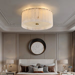 Modern Elysian Alabaster Ceiling Light