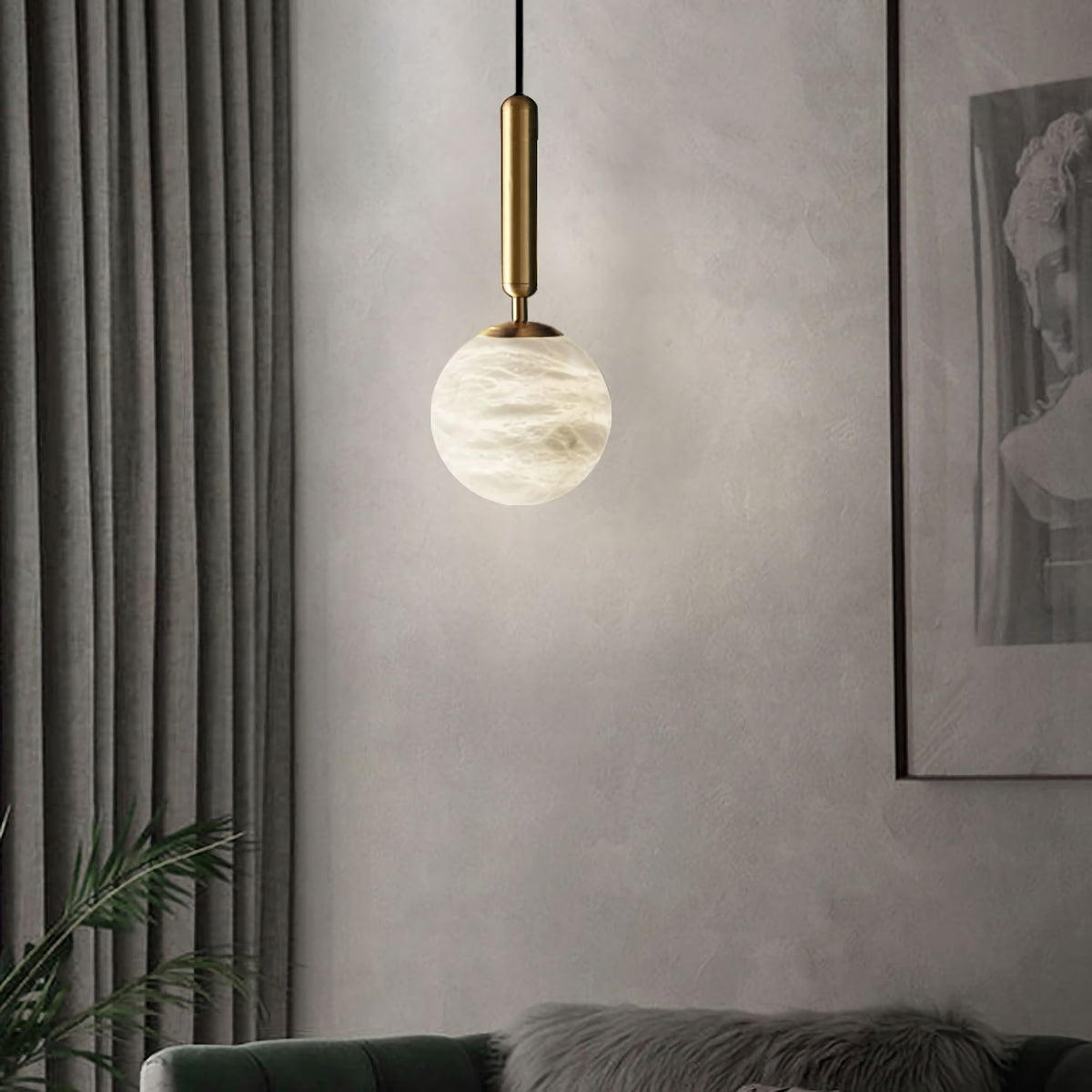 Modern High Quality Marble Pendant Lamp